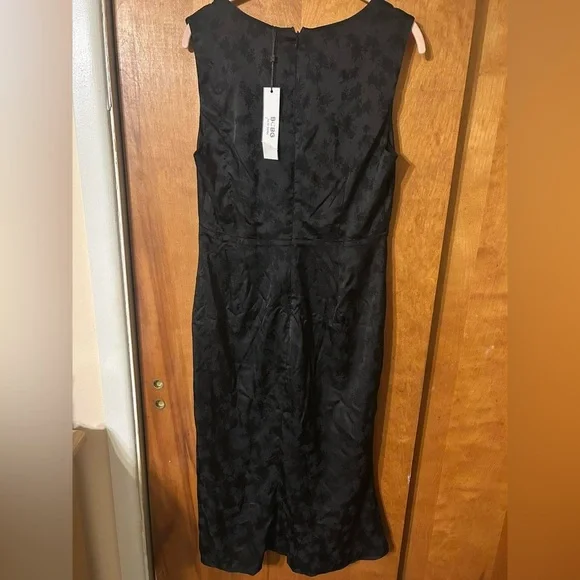 NWT BCBG New York Black Slip Dress - Picture 4 of 9